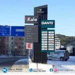 Mütevelli yapı totem tabela çalışmamız.#kastamonu #reklam #tabela #signage #totem #totemtabela